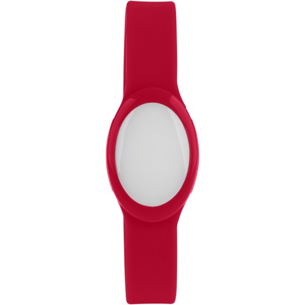 Pulsera con luz LED multicolor "Tico" - Rojo