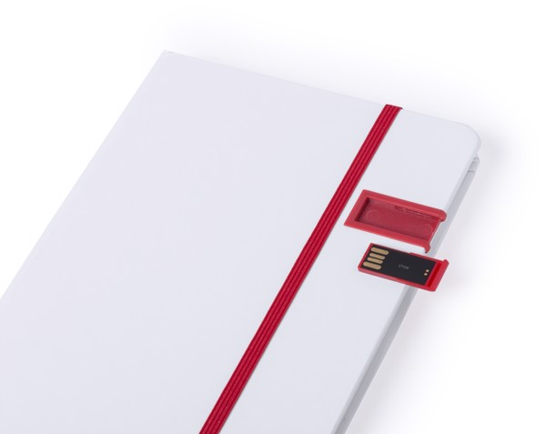 USB Notepad Boltuk - White