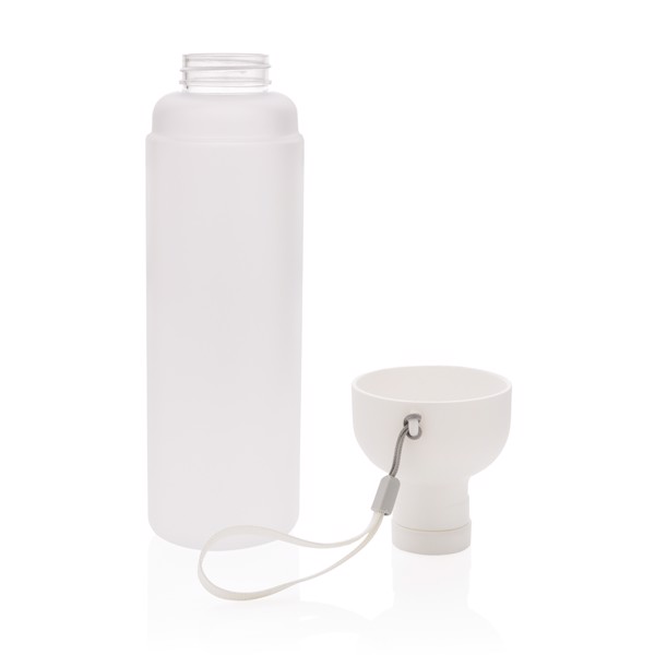 Impact leakproof tritan bottle - White / White