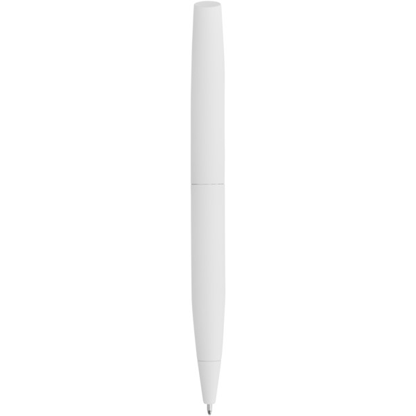 Milos soft-touch ballpoint pen - White