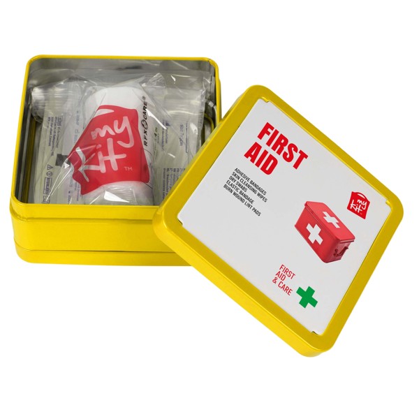 MyKit First Aid tin kit - Yellow