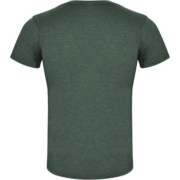 Fox short sleeve men's t-shirt - Heather Bottle Green / S