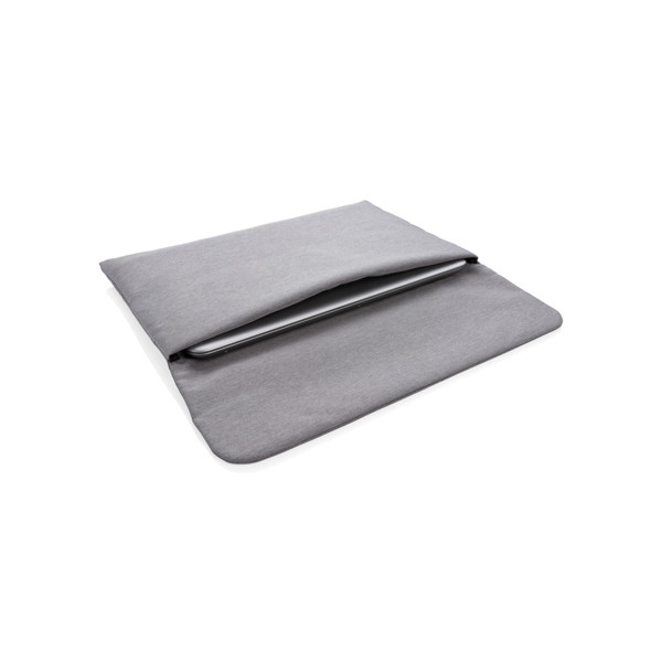 Magnetic closing 15.6" Laptop sleeve PVC free - Grey