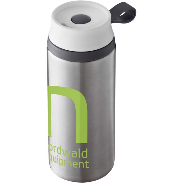 Vodotěsná termoska Flow - Stříbrný