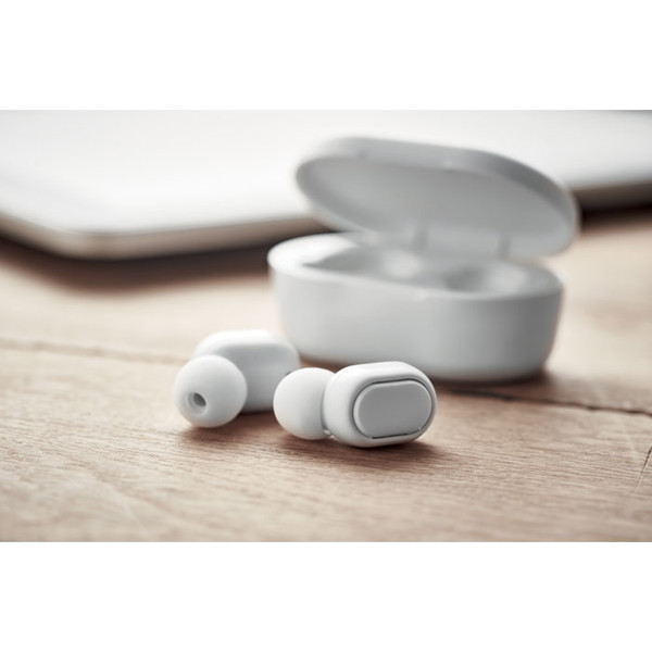 Recycled ABS TWS earbuds Rwing