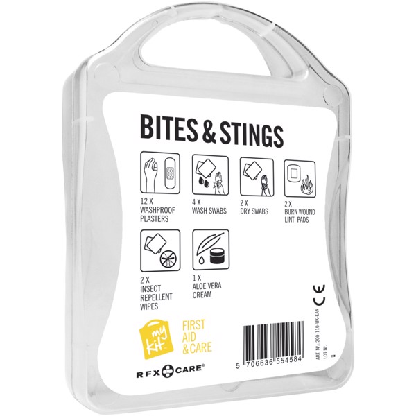MyKit Bites & Stings First Aid - Transparent White