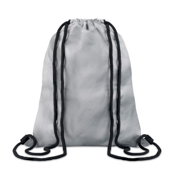 Tyvek® drawstring bag Silver Tyshoop