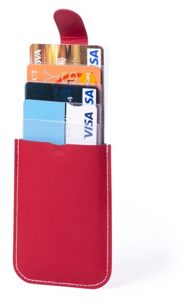 Card Holder Serbin - Grey