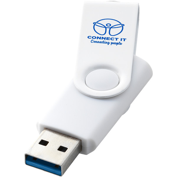 Rotate metallic USB 3.0 - White / 16GB