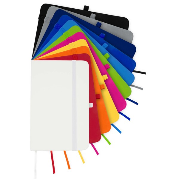 Spectrum Plus A6 hard cover notebook - Red