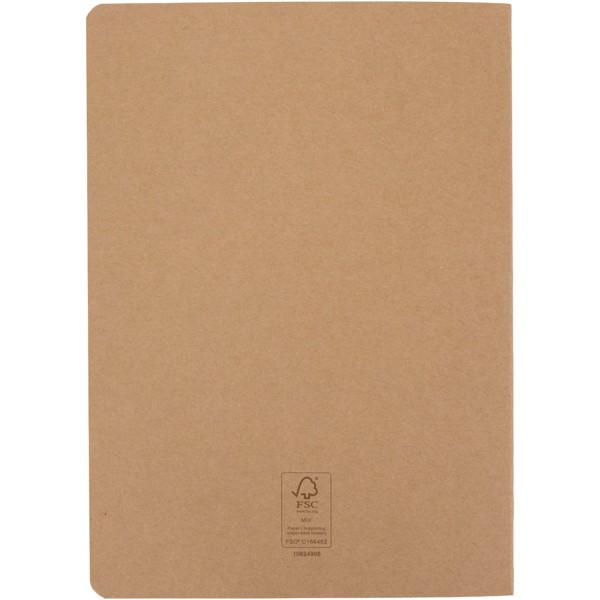 Slyk A5 kraft cahier notebook with ruled pages
