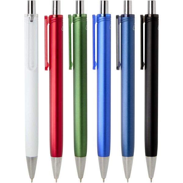 Feld RCS recycled ballpoint pen with metallic finish (black ink) - Black