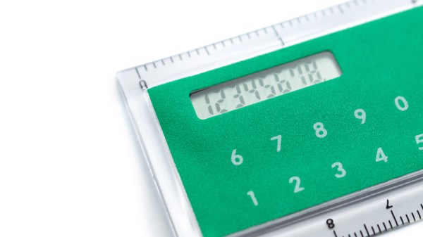 Ruler Calculator Mensor - White