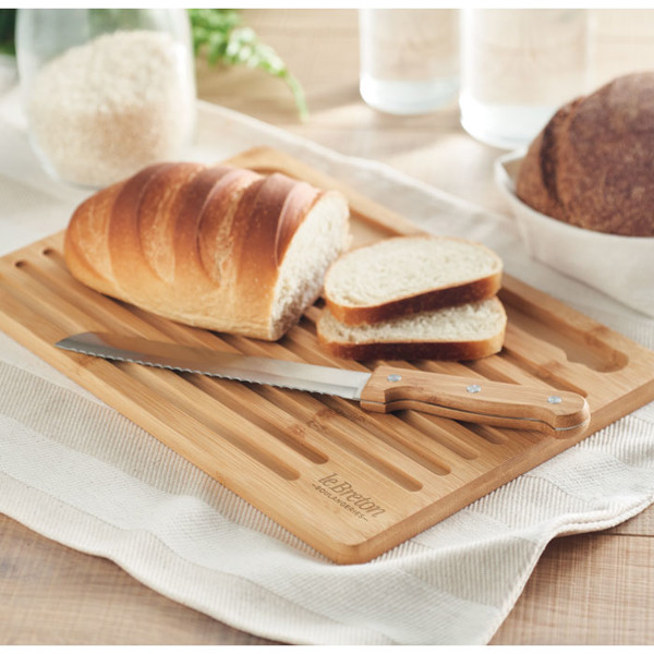 Bamboo cutting board set Lembaga