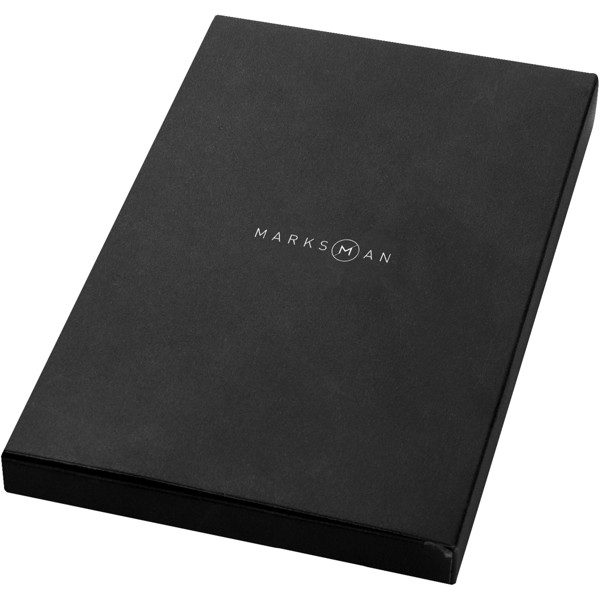Alpha notebook with page dividers
