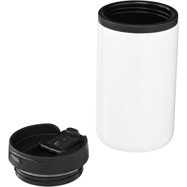 Mojave 250 ml RCS certified recycled stainless steel insulated tumbler - White