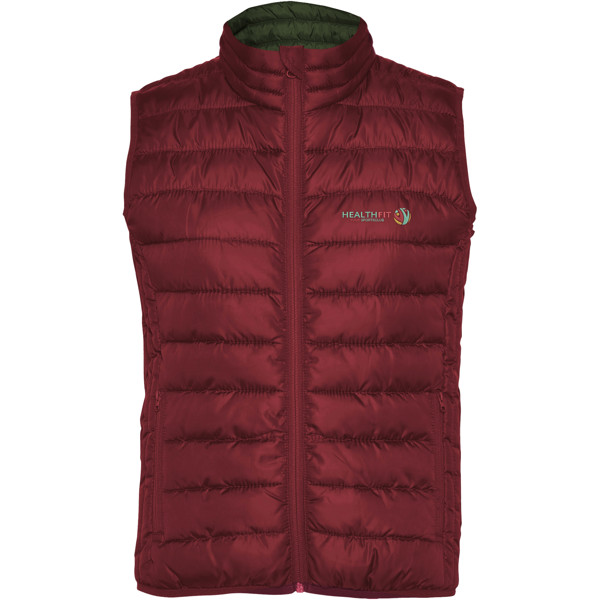 Oslo women's insulated bodywarmer - Garnet / roly-2XL