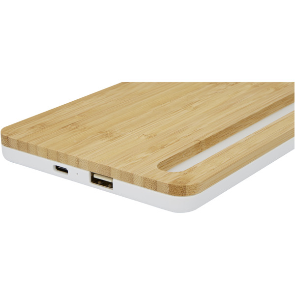 Medake 10W bamboo wireless charger