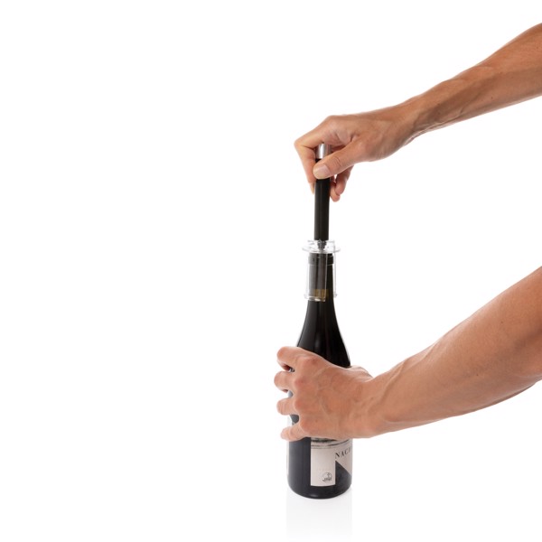 Kovová tlaková vývrtka Vino Deluxe