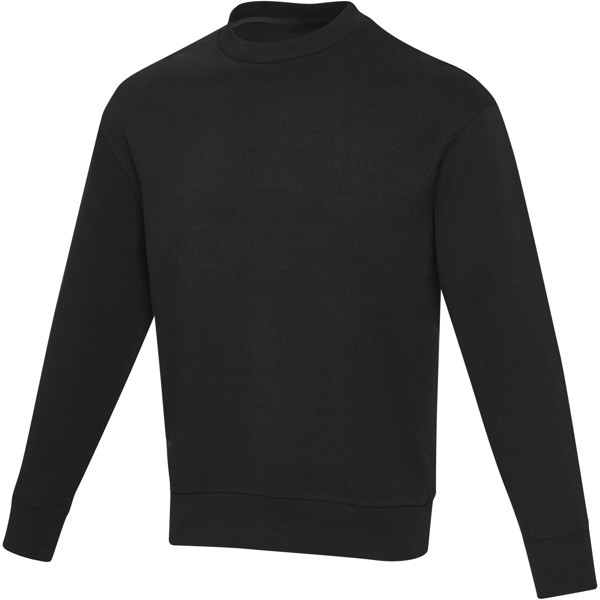 Jet unisex Aware™ recycled crewneck sweater - Black / S