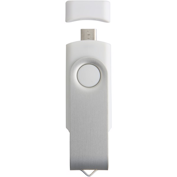OTG Rotate USB - White / 1GB