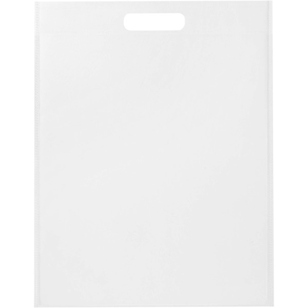 EcoSeal GRS recycled nonwoven tote bag 5L - White