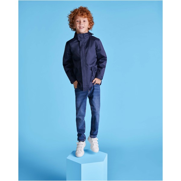 America kids padded parka jacket - Red / 10