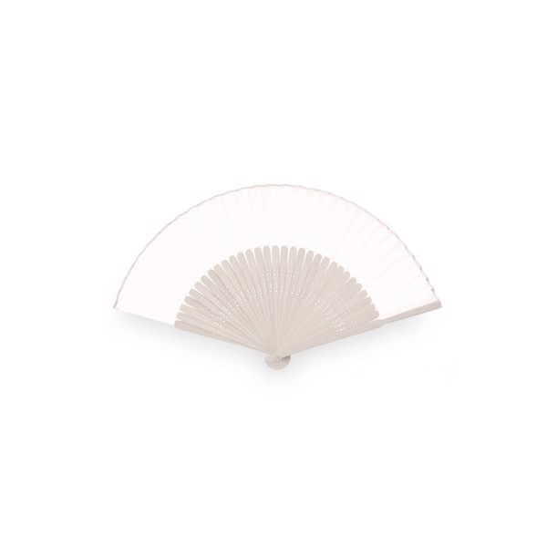 Hand Fan Kertex - White