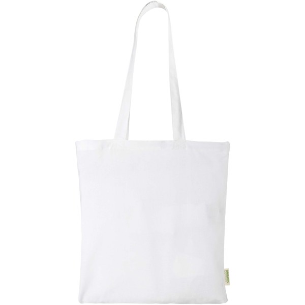 Odisha 140 g/m² OCS organic tote bag 7L - White