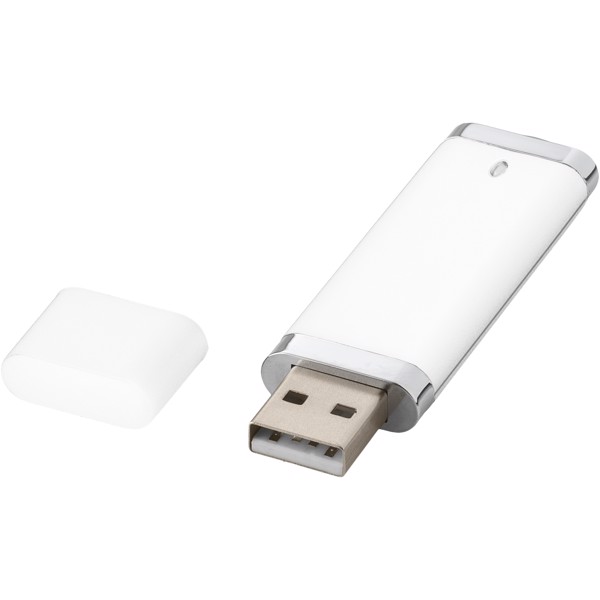 Memoria USB "PLANA" - Blanco / 4GB