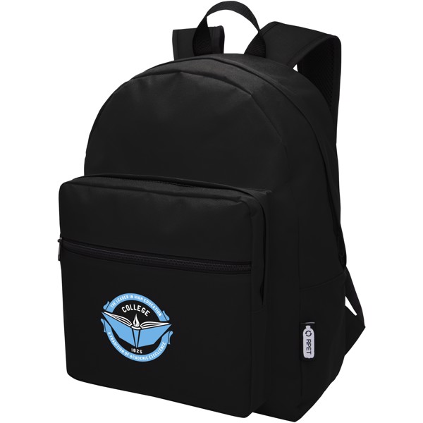 Retrend GRS RPET backpack 16L - Black