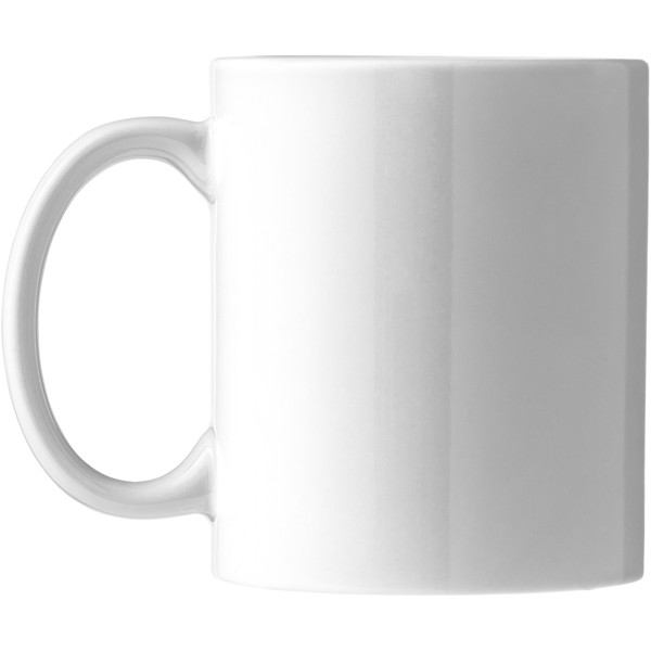Ceramic mug 4-pieces gift set - White