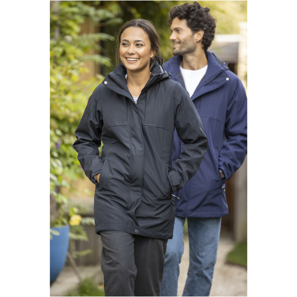 Hardy men's insulated parka - Solid Black / XL