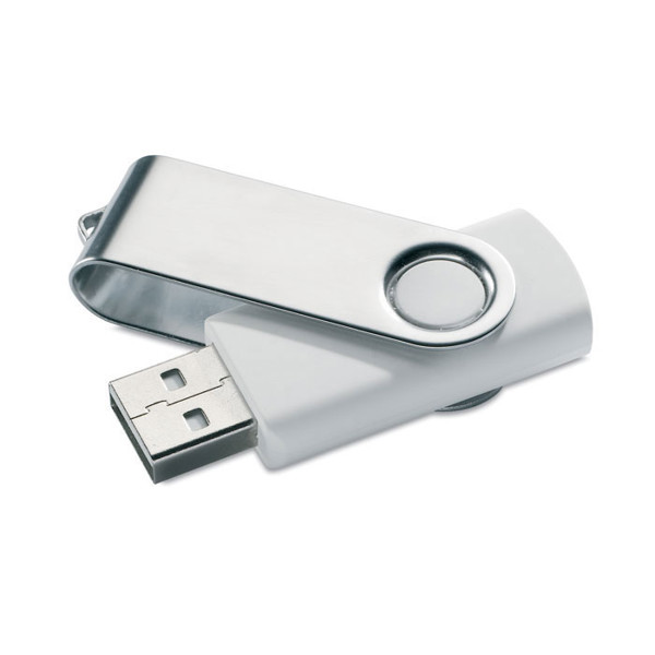 Techmate. USB flash 4GB Techmate Pendrive - White