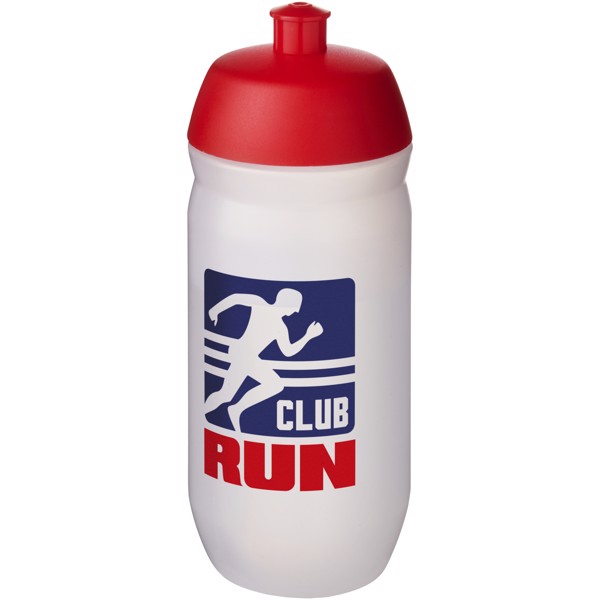 HydroFlex™ Clear 500 ml sportovní lahev - Červená s efektem námrazy / Čirá s efektem námrazy