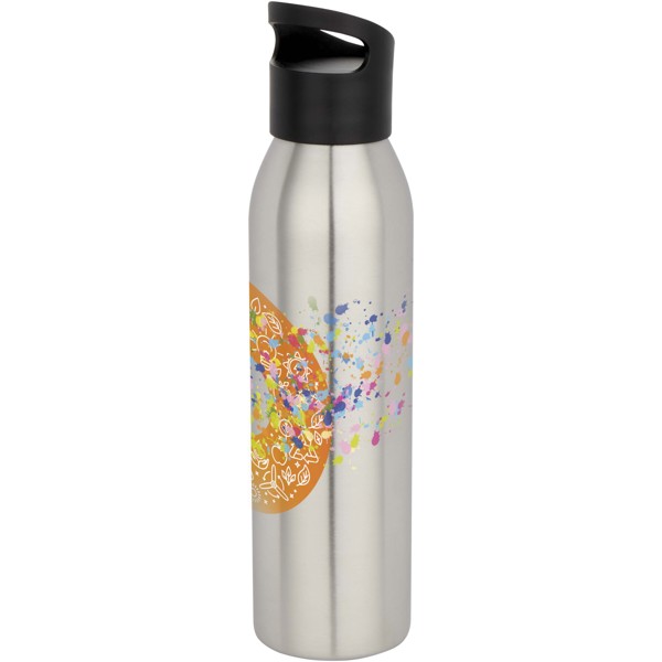 Sky 650 ml RCS recycled single wall stainless steel water bottle - Stainless Steel