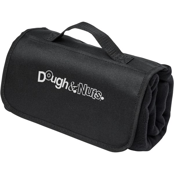 Meadow fleece blanket - Solid black