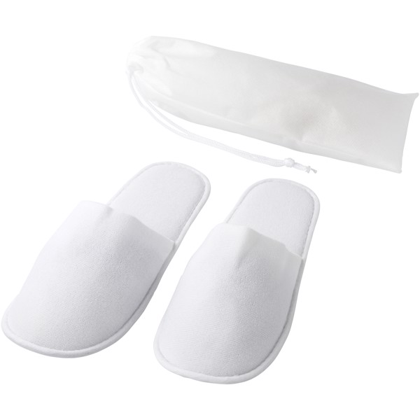 Walton wellness slippers - White