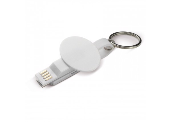 Charging cable oval - White