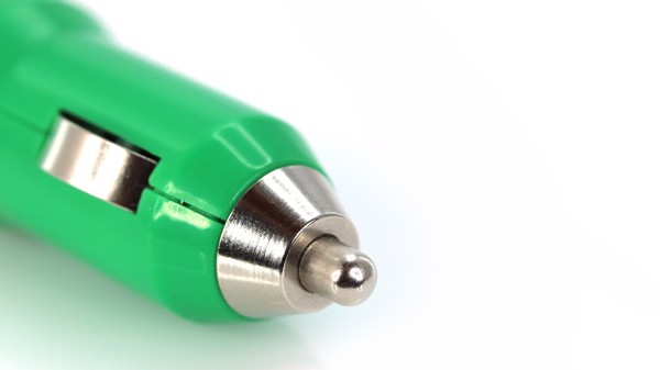 USB Car Charger Hikal - White