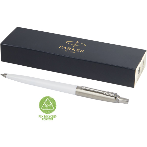 Parker Jotter Recycled ballpoint pen (black ink) - White