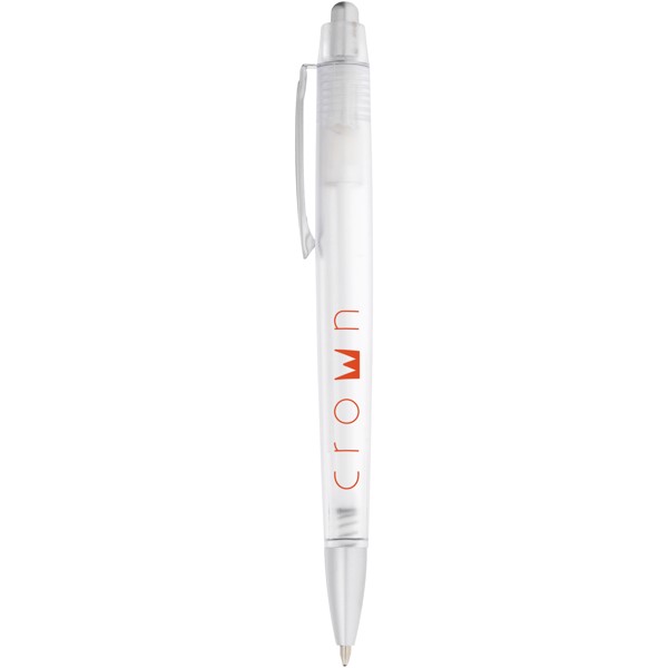 Albany ballpoint pen - Transparent white