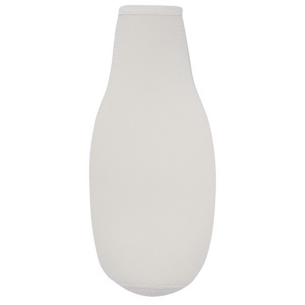 Fris recycled neoprene bottle sleeve holder - White