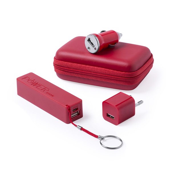 Power Bank Set Rebex - White