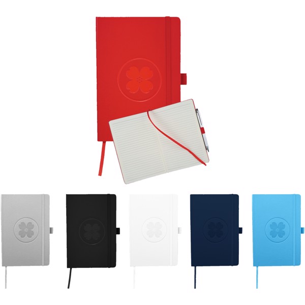 Flex A5 notebook with flexible back cover - White