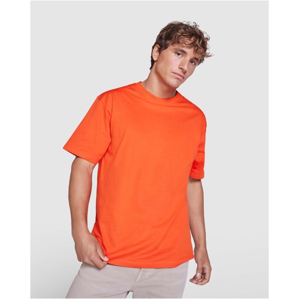 Bull short sleeve unisex oversized t-shirt - Pale Red / roly-XS