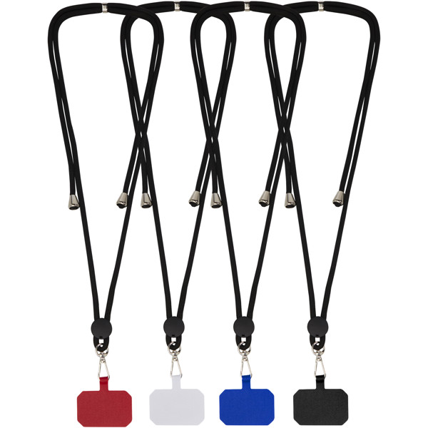 Kubi phone lanyard - White