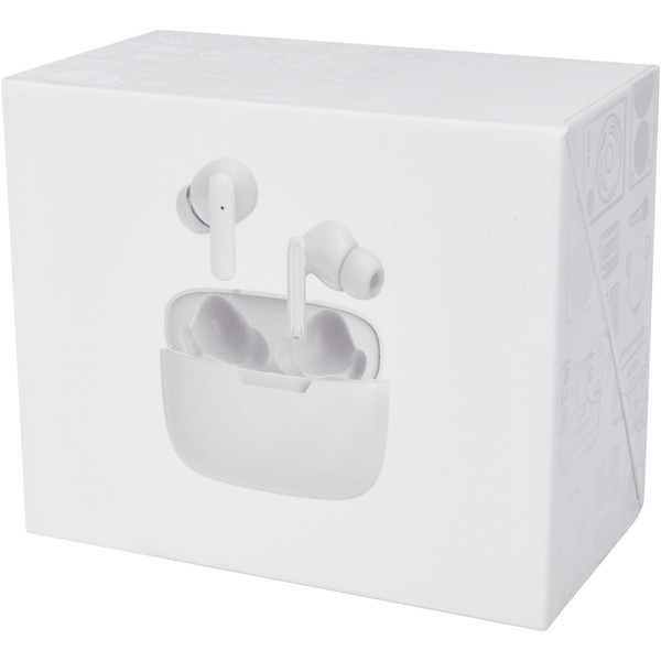 Essos 2.0 True Wireless auto pair earbuds with case - White
