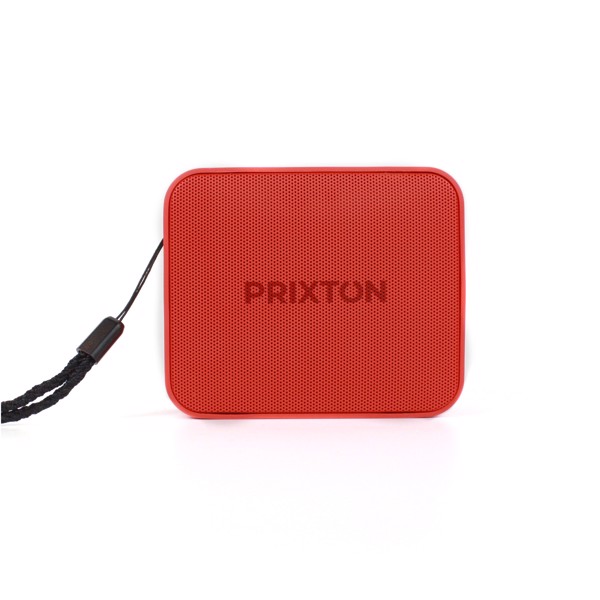 Prixton Keiki Reproduktor Bluetooth® - Červená s efektem námrazy