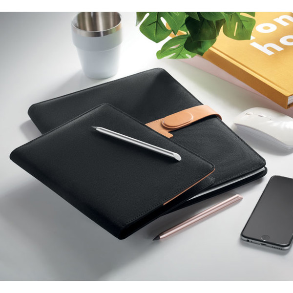 A4 RPET conference folder Faux